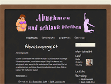 Tablet Screenshot of abnehmen-schlank-bleiben.net
